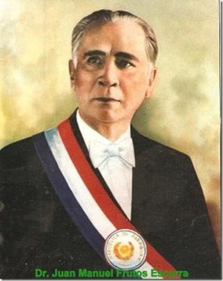 <span class="mw-page-title-main">Juan Manuel Frutos</span> Paraguayan lawyer and politician