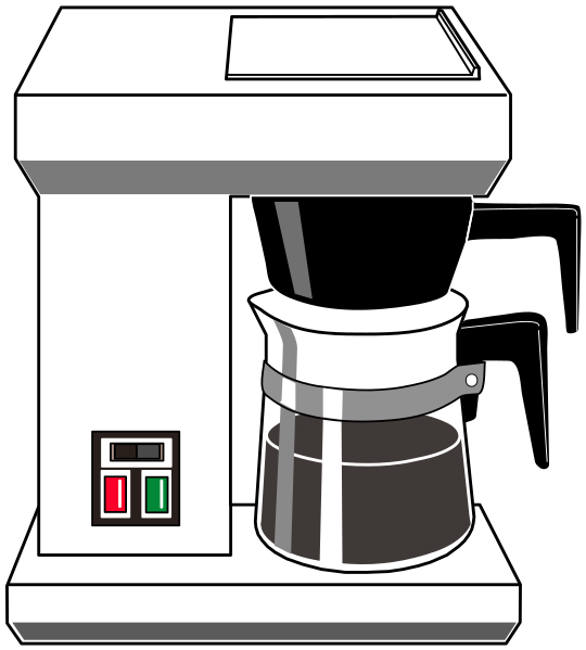 File:Drip coffee maker.svg