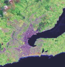 Dunedin city urban area no inset.png