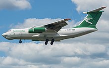 Turkmenistan Airlines Ilyushin Il-76TD