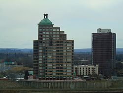 L'horizon près de la rivière Connecticut