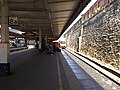 The East wall of Sheffield station