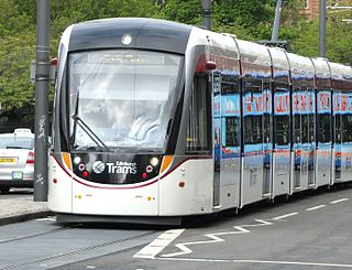 <span class="mw-page-title-main">CAF Urbos 3 (Edinburgh)</span> Type of the CAF Urbos 3 Tram operating on the Edinburgh Tram network