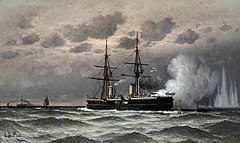 イギリス海軍の装甲艦インフレキシブル (1888年代)