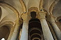 Loctudy : église Saint-Tudy, vue intérieure, des chapiteaux