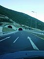Az Egnatia autópálya alagútja