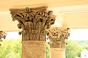 Deutsch: Blick aus dem zweiten Geschoß beim Schloss Esterhazy, Eisenstadt