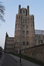 Thumbnail for File:Ely Cathedral - west tower - geograph.org.uk - 5443669.jpg