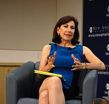 Emily Yoffe at a New America Foundation discussion in 2011. Emily Yoffe at New America 2011.jpg