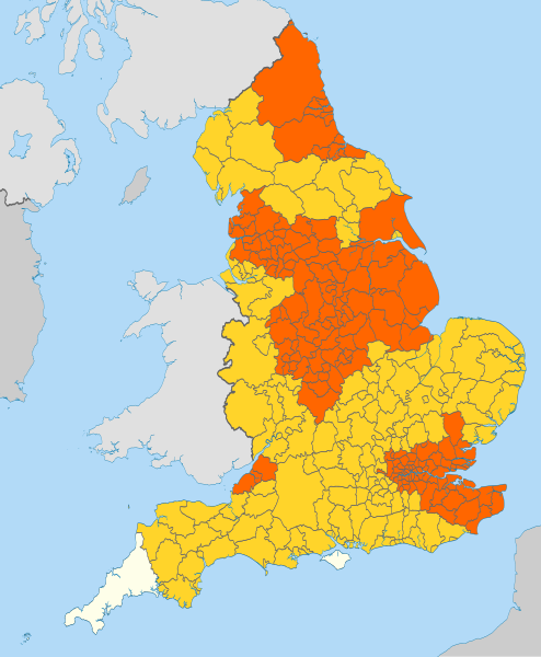 File:England COVID-19 alert levels by district (16-18 Dec 2020).svg