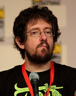 Eric Kaplan at the 2009 Comic Con in San Diego.