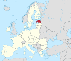Estonia in European Union (-rivers -mini map).svg