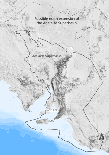 <span class="mw-page-title-main">Adelaide Superbasin</span> Major geological province in central South Australia