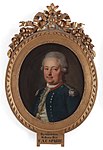 Fredrik Adolf Ulrik Sparre i uniform m/1792 för en ryttmästare.