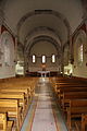 Français : Bagnols-les Bains, commune de la Lozère : intérieur de l'église Sainte-Énimie