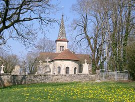 The church in Fay-en-Montagne