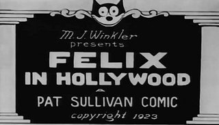 <i>Felix in Hollywood</i> 1923 film