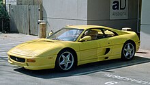 F355 parked outside the headquarters of ArsDigita Ferrari F355 in front of the ArsDigita offices taken by Hans Masing in July 2000.jpg