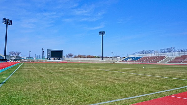 Image: Field of Akita Municipal Yabase Athletic Stadium 20190414