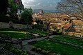 Firenze - Firenze - Giardino Bardini - Kilátás északra az il Duomo I.jpg felé