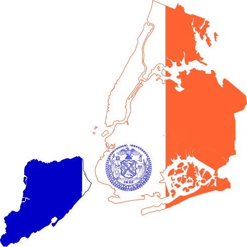 File:Flag-map of New York City.svg