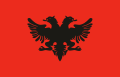Quốc kỳ của Công quốc Albania từ 1912 đến 1914.