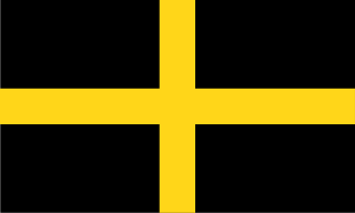 <span class="mw-page-title-main">Flag of Saint David</span> Flag used to represent Saint David and Wales