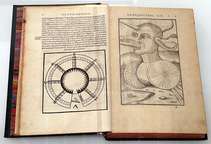 File:Flavius vegetius renatus, de rei militari libri IV, parigi 1535.jpg