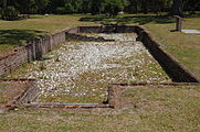 Remains of Frederica house