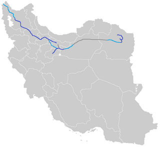 <span class="mw-page-title-main">Freeway 2 (Iran)</span> Road in Iran