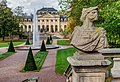 * Nomination Bust in front of the orangery, Fulda Palace Garden --Carschten 09:47, 29 October 2019 (UTC) * Decline I would like the fountain and the castle a little sharper. -- Spurzem 10:50, 29 October 2019 (UTC)  Comment I strongly disagree, the use of DOF was part of the composition. A sharper fountain und orangery is visible on another image. --Carschten 11:48, 29 October 2019 (UTC) Then the bust should be better in the field of vision; I see first the fountain and the blurred castle. But maybe others will find the picture good. Incidentally, the bust seems a bit distorted. -- Spurzem 12:25, 29 October 2019 (UTC)  Oppose I agree with Spurzem. --Steindy 18:06, 29 October 2019 (UTC)
