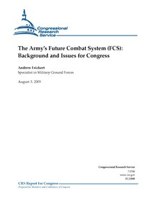 Future Combat Systems Background and Issues for Congress report following cancelation Future Combat System Background and Issues for Congress.pdf