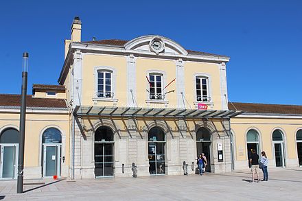 Gare de Bourg-en-Bresse.