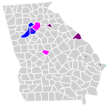 Georgia counties and cities with sexual orientation and gender identity protection.svg