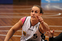 Germany vs Japan women's wheelchair basketball team at the Sports Centre(IMG 3482).jpg