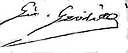 Giovanni Giolitti – podpis