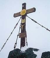 Das Kaiserkreuz am Gipfel des Großglockners