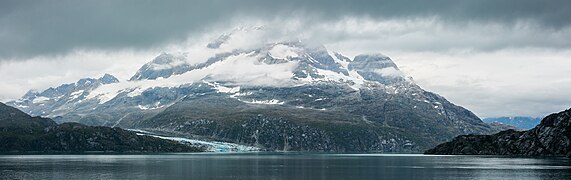 Glaciar Lamplugh, Parque Nacional Bahía del Glaciar, Alaska, Estados Unidos, 2017-08-19, DD 05-07 PAN