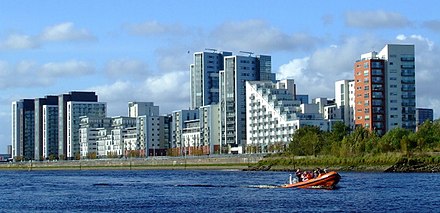 Phases 1 and 2 of Glasgow Harbour in 2011