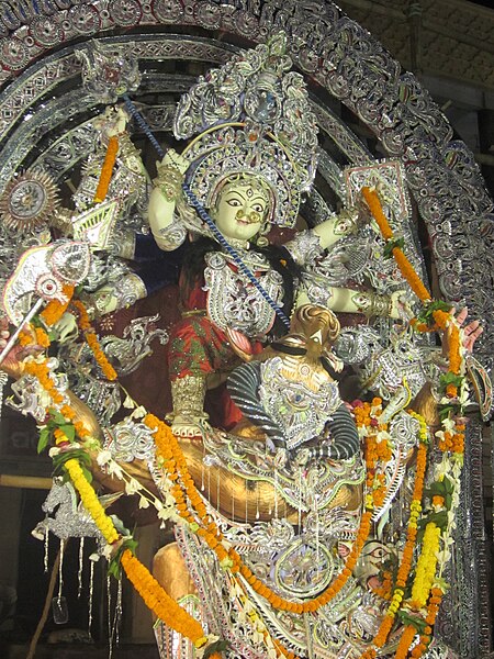 File:Goddess idol at Gosani Jatra, Puri (9).jpg