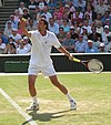 Goran Ivanisevic serve Wimbledon 2004 (cropped).jpg