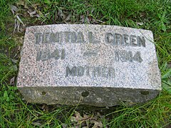 Green, Lone Fir Cemetery (2012)