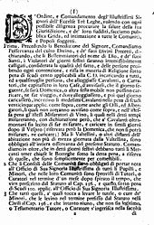 Grida ed ordini di Valtellina, 1698