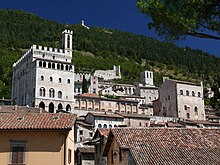 Palacio de los Cónsules, en Gubbio.