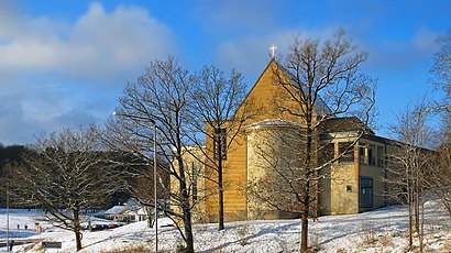 Vägbeskrivningar till Gunnareds kyrka med kollektivtrafik