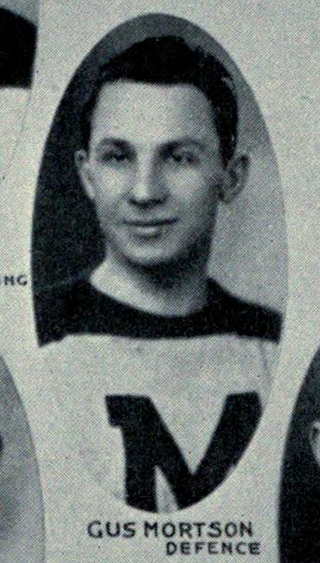 <span class="mw-page-title-main">Gus Mortson</span> Ice hockey player