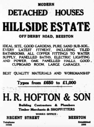 <span class="mw-page-title-main">Hofton and Son</span> British construction company