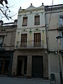 This is a photo of a building indexed in the Catalan heritage register as Bé Cultural d'Interès Local (BCIL) under the reference IPA-18622.