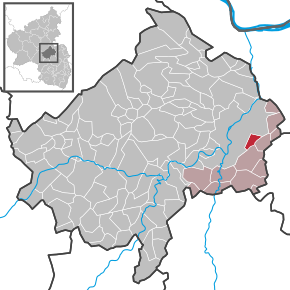 Poziția localității Hackenheim