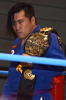 Hikaru Sato Dunia Junior Juara kelas Berat (AJPW).jpg